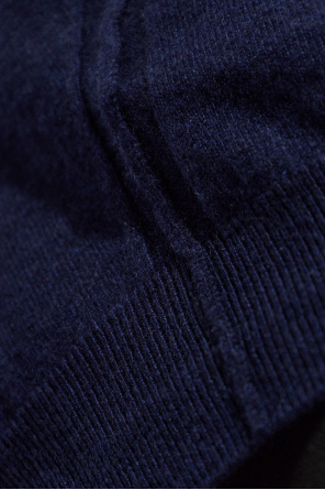 JIL SANDER Kašmírový sveter s odhaleným chrbtom