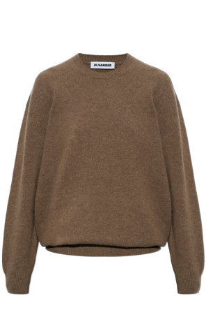 Wool crewneck sweater