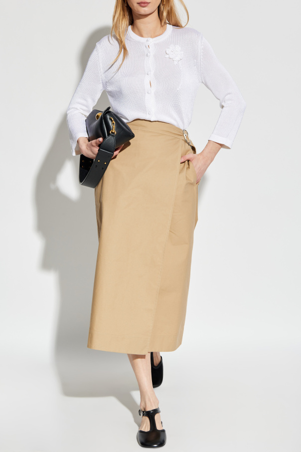 JIL SANDER Cárdigan con motivo floral