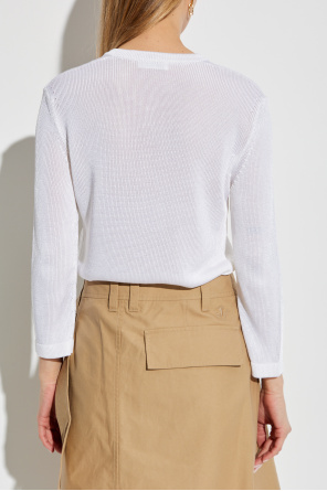 JIL SANDER Cárdigan con motivo floral