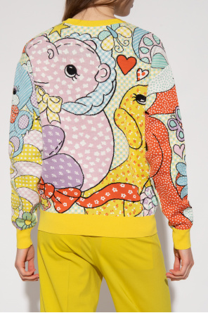 Moschino Patterned Longline sweater