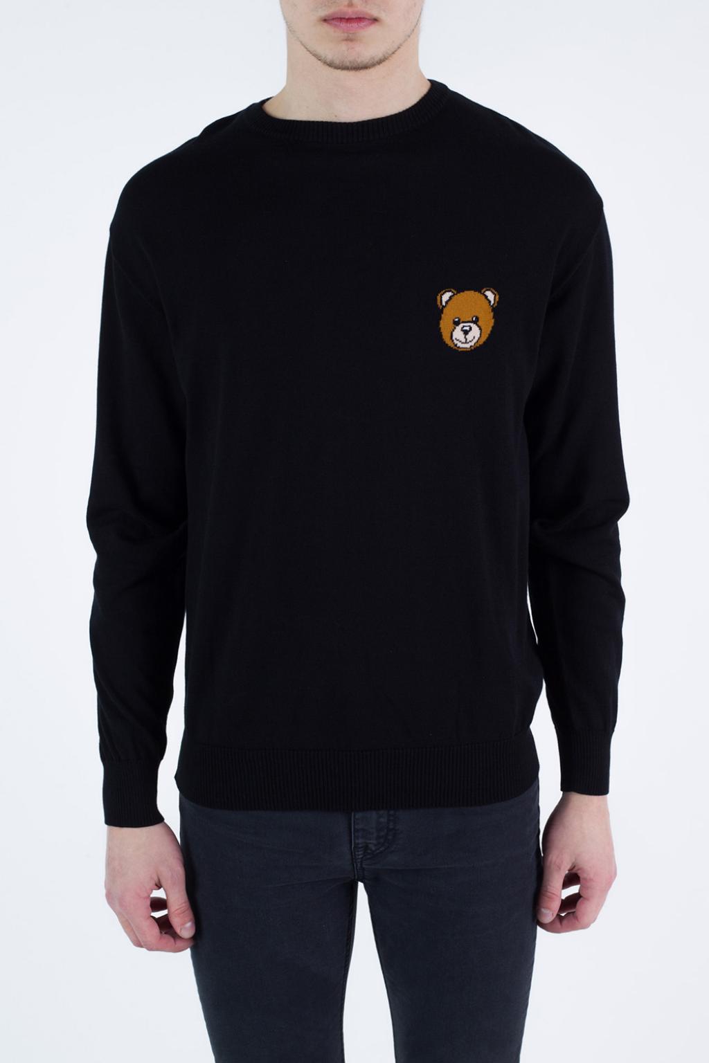 moschino bear sweater