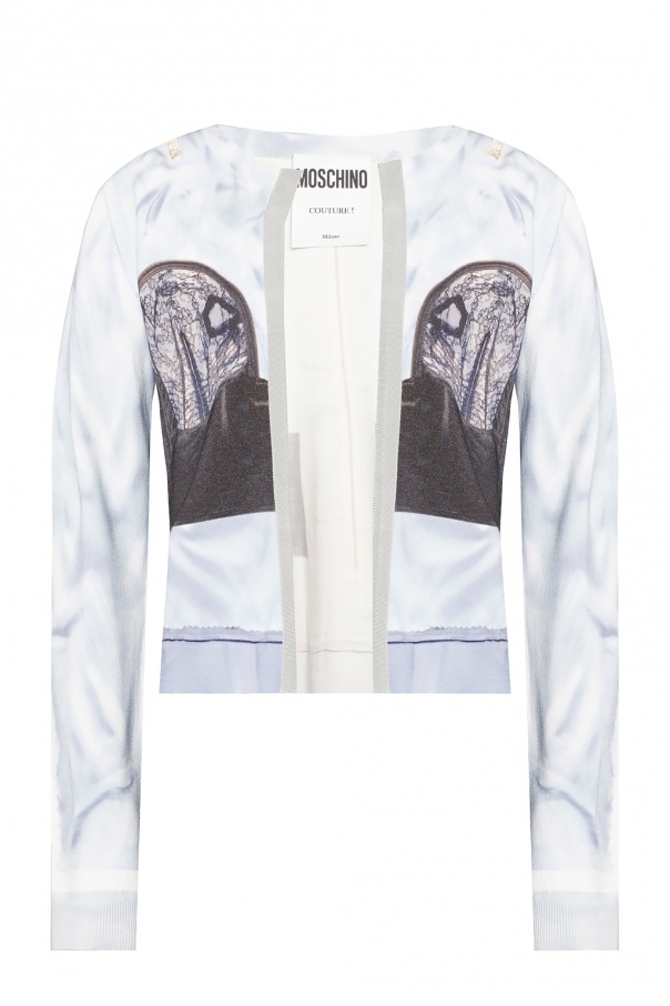 Moschino Patterned cardigan