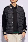 Moncler BLACK Cardigan with down front