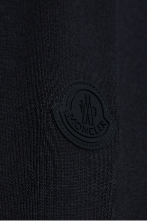 Moncler Sweatshirt with Stand-up Collar