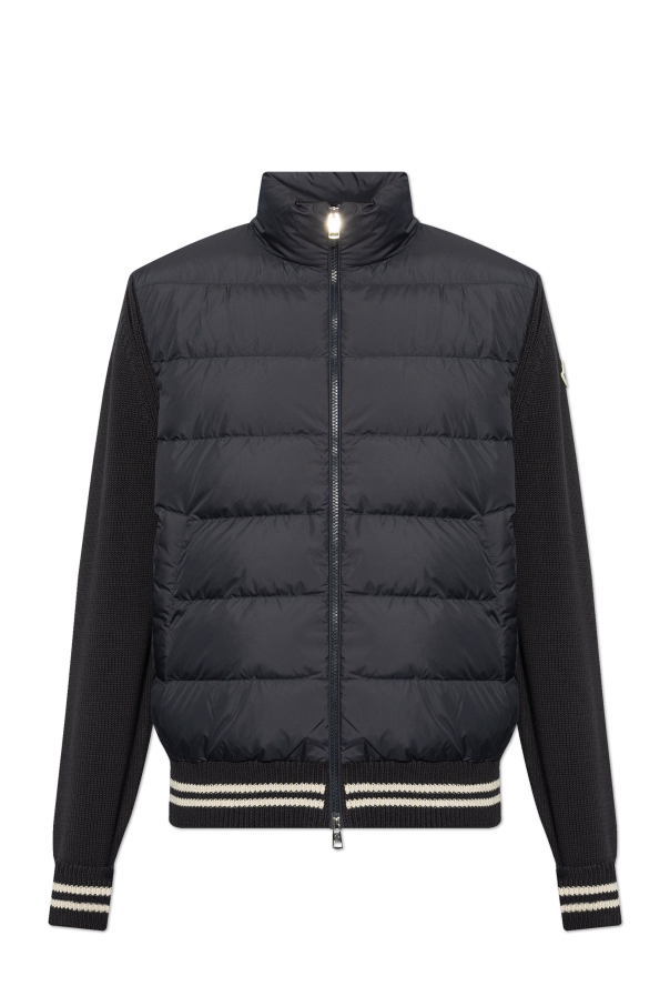 Moncler Sweater with quilted front
