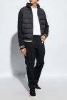 Moncler NAVY BLUE Sweater with quilted front