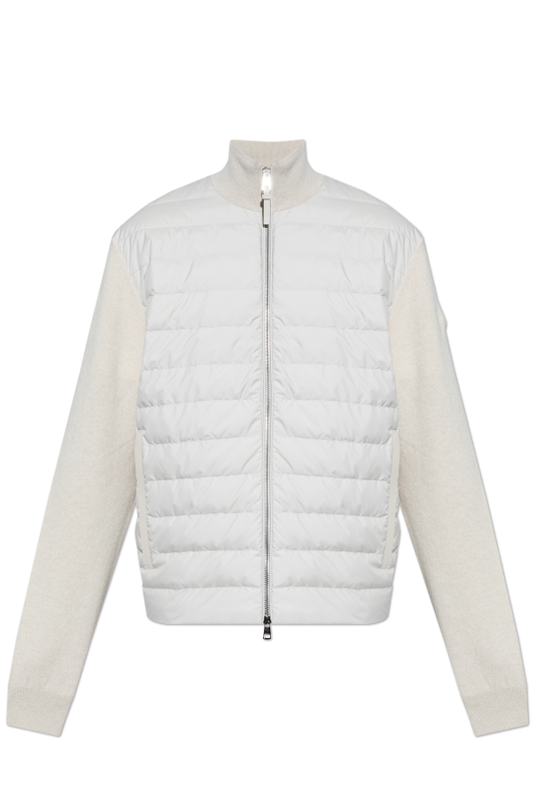 Moncler Cardigan with quilted front