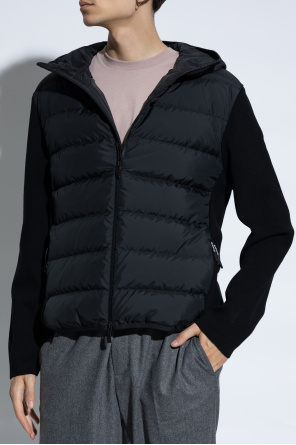 Moncler Cardigan with quilted front