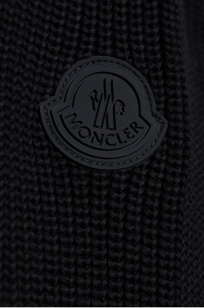 Moncler Cardigan with quilted front