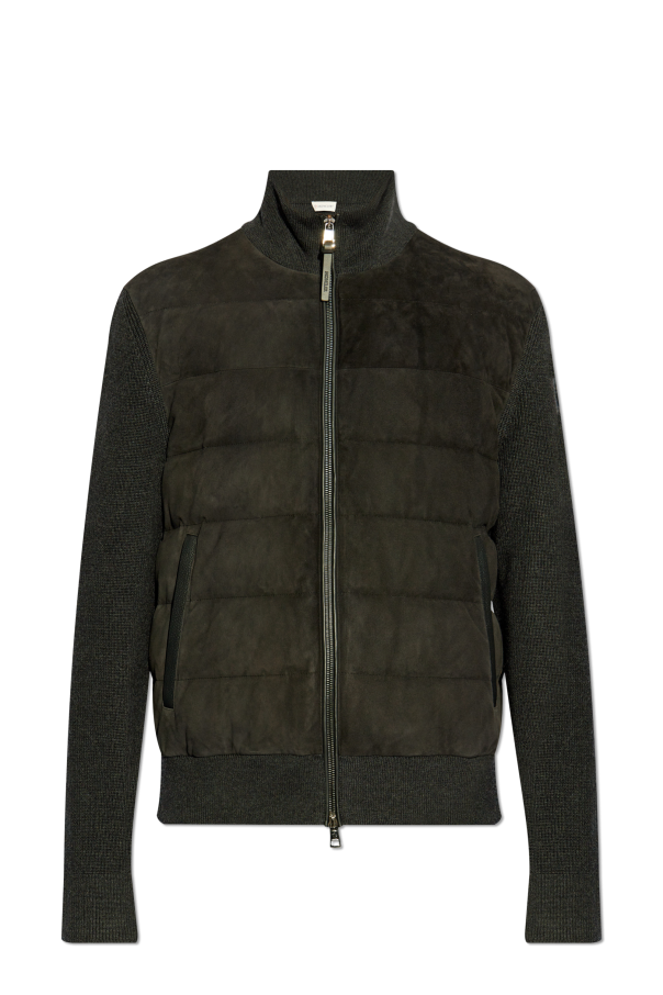 Moncler Cardigan with quilted front