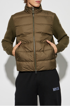 Moncler Cardigan with quilted front