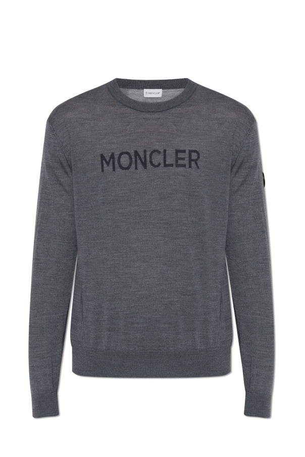 Moncler Sweter z logo