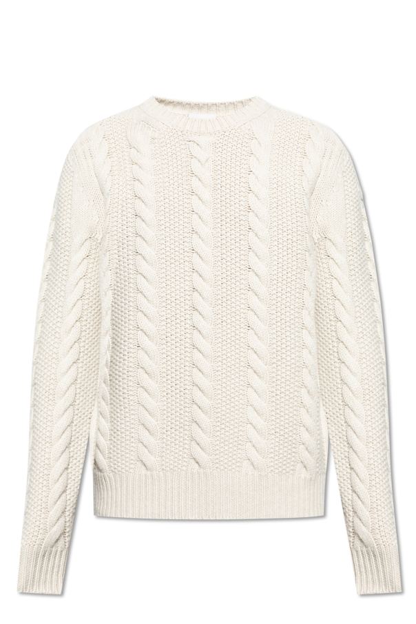 Moncler Wool sweater with decorative knit