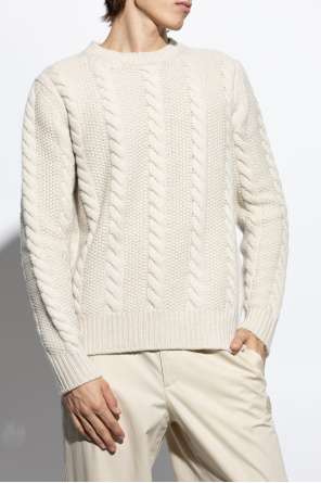 Moncler Wool sweater with decorative knit