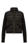 Moncler BLACK Sweatshirt with quilted front