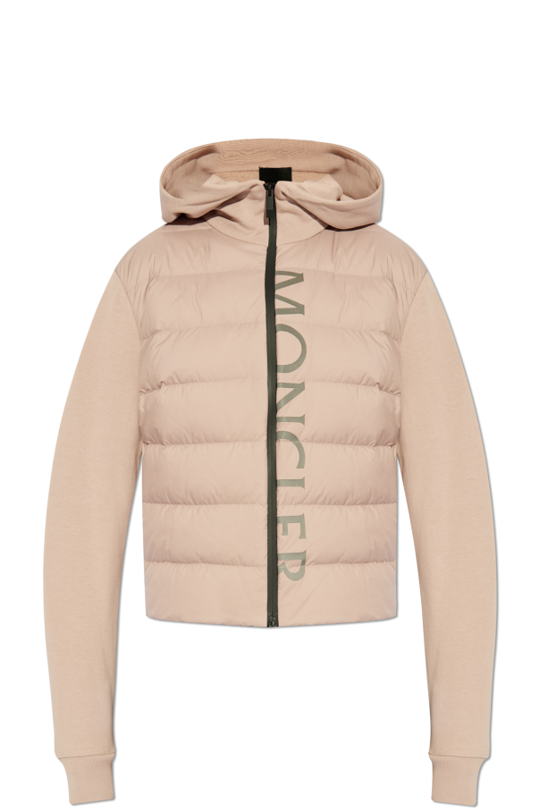 Moncler Bluza z pikowanym przodem