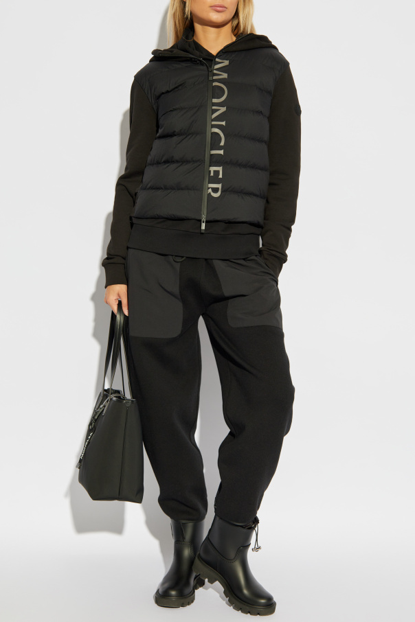 Moncler Sweatshirt with quilted front