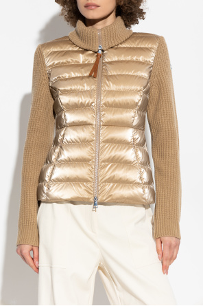 Moncler Cardigan with quilted front