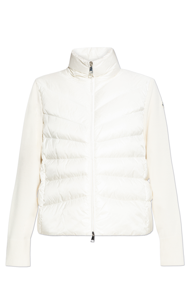 Moncler Cardigan with quilted front