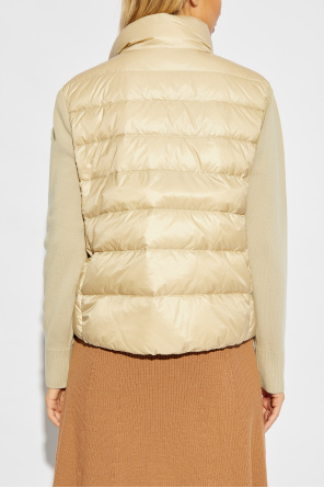 Moncler Cardigan with quilted front