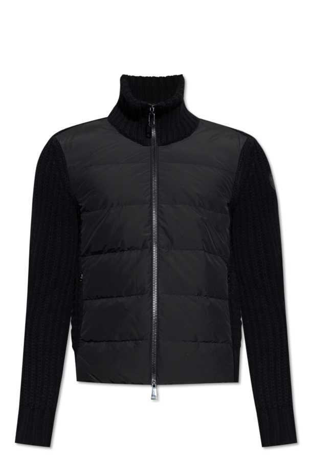 Moncler Cardigan with quilted front