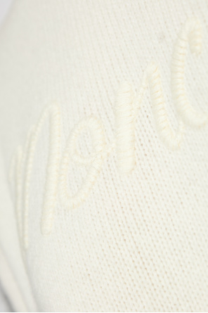 Moncler Sweater with Embroidered Logo