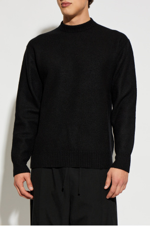 JIL SANDER Wool sweater with a crew neck