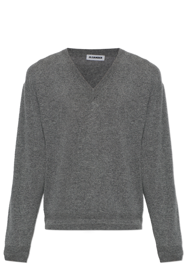 Cashmere V-neck sweater od JIL SANDER