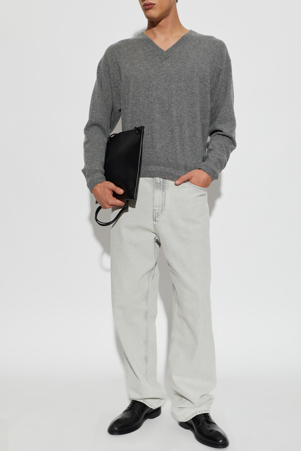JIL SANDER Cashmere V-neck sweater