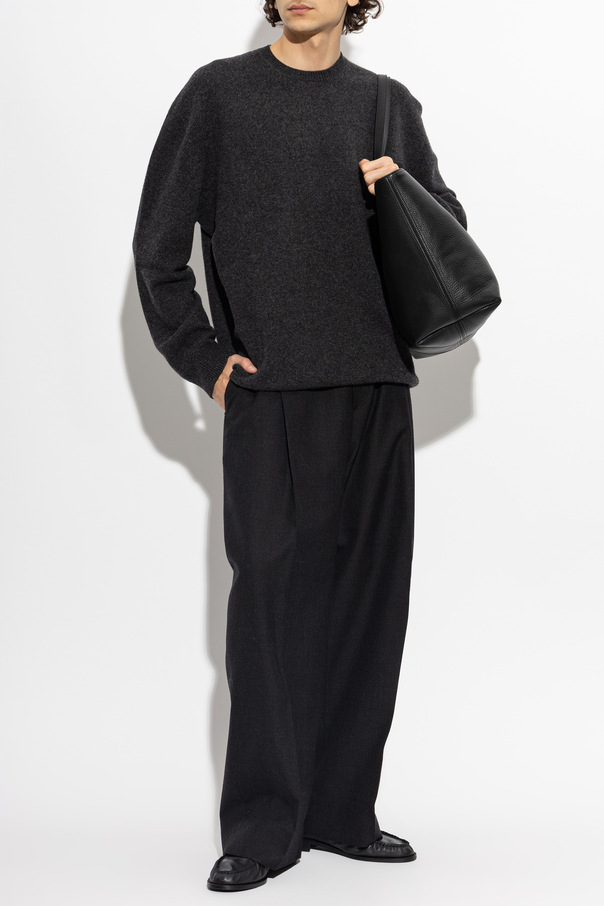 JIL SANDER Wollpullover mit Rundhalsausschnitt