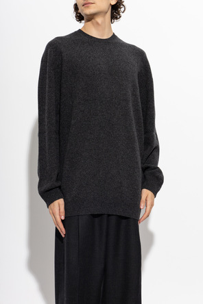 JIL SANDER Wollpullover mit Rundhalsausschnitt