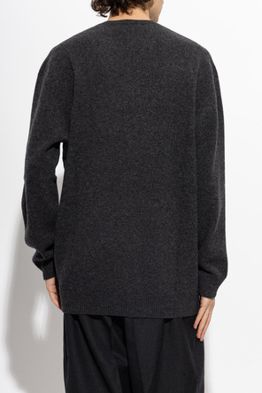 JIL SANDER Wollpullover mit Rundhalsausschnitt