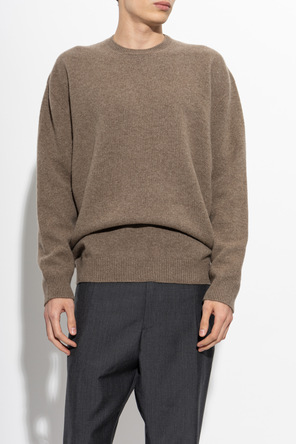 JIL SANDER Suéter de lana con cuello redondo