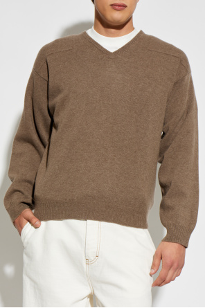JIL SANDER Wool V-neck sweater