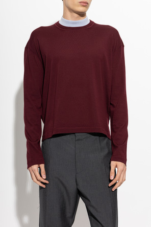 JIL SANDER Suéter de lana con escote redondo