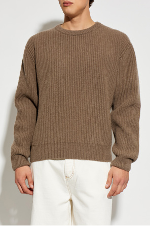 JIL SANDER Wool sweater with V-neck