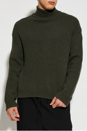 JIL SANDER Sweater with stand-up collar