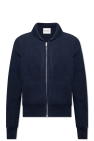 JIL SANDER NAVY BLUE Collared cardigan