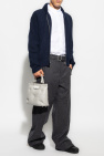 JIL SANDER NAVY BLUE Collared cardigan