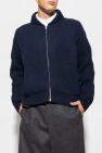 JIL SANDER NAVY BLUE Collared cardigan