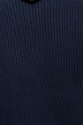 JIL SANDER NAVY BLUE Collared cardigan