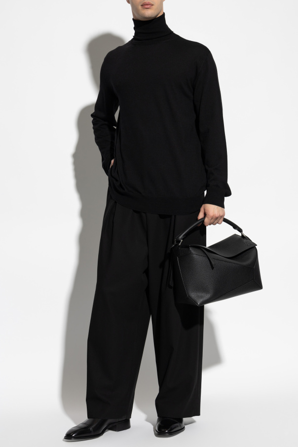 JIL SANDER Wełniany golf