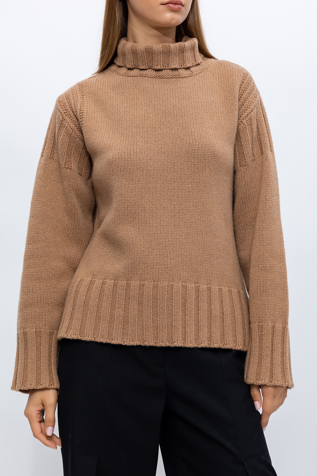 JIL SANDER+ Cashmere turtleneck sweater