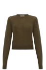 Jil Sander two-tone diagonal shirt Brown
