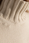 JIL SANDER+ cream Oversize turtleneck