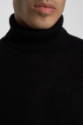 JIL SANDER+ BLACK Wool turtleneck sweater