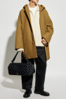 JIL SANDER+ cream Cardigan with Stand-up Collar