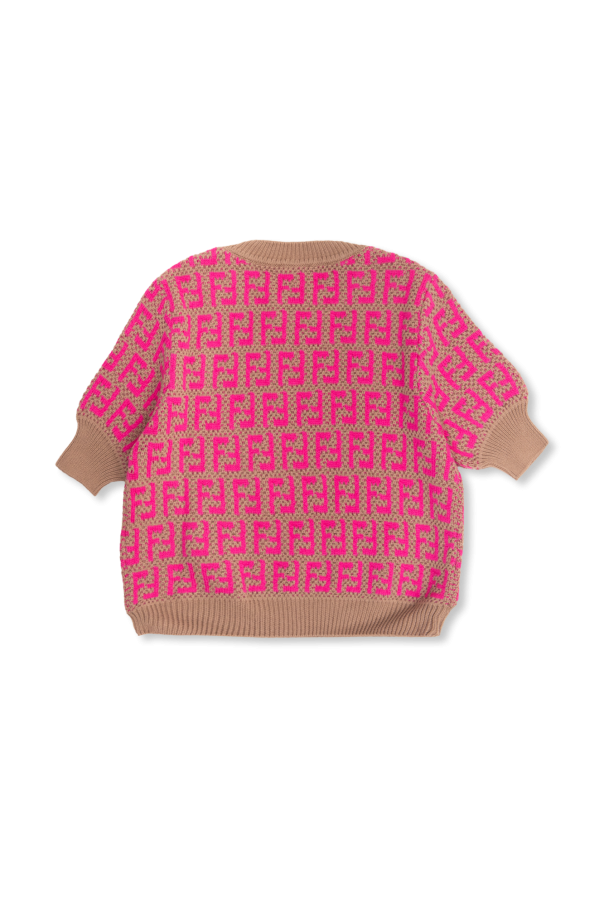 Fendi Kids Monogrammed sweater