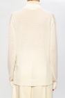 JIL SANDER Jil Sander boyfriend-fit side-slit crew-neck jumper